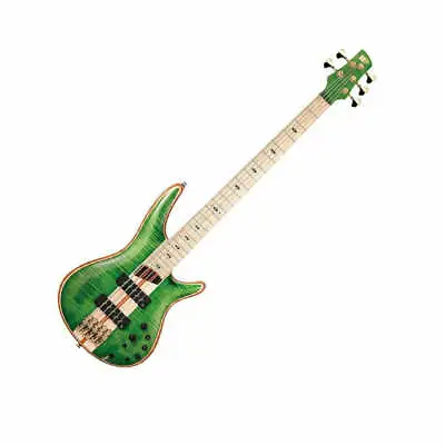 $2449 • Buy Ibanez SR5FMDX EGL Premium Electric Bass W/Bag - Emerald Green Low Gloss