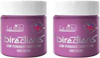 2 X La Riche Directions Semi Permanent Vegan Friendly Bright Hair Colour Dye • £10.99