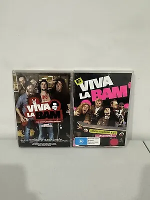 DVD - VIVA LA BAM Complete Season 1 And 4-5 (2005) 5 Discs Region 4 VGC • $11.88