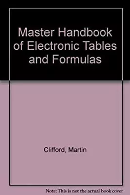 Master Handbook Of Electronic Tables And Formulas Hardcover Marti • $10.30