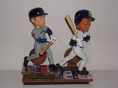 HIDEKI & KAZ MATSUI New York Yankees & Mets Dual Bobble Head 2004 Limited New** • $99.95