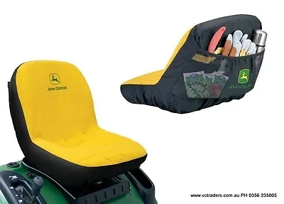 $95 • Buy John Deere Ride On Mower Seat Cover-Suit Up To 15  Seat