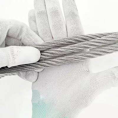 1mm-20mm Stainless Steel Wire Rope Lifting Metal Cable 2mm 3mm 4mm 5mm6mm8mm10mm • $159.41