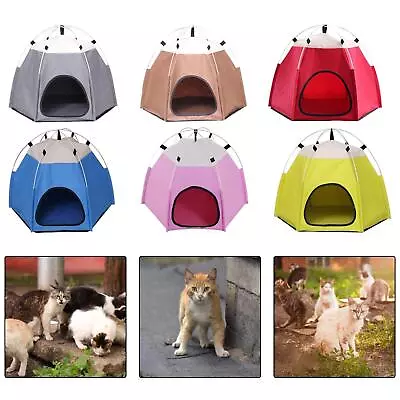 Dog House Wear Resistant Equipment Warmer Pet Tent Nest For Camping Puppy • £17.78