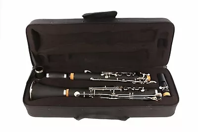 Advanced G Key Clarinet Ebonite Wood With Clarinet Case 17key Nickel Plated Key • $169