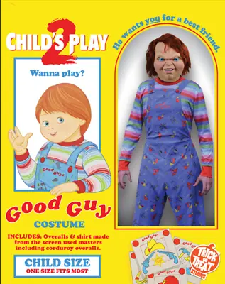 Child's Play 2 Good Guys Doll Chucky Deluxe Child’s Costume  [TTSGZUS101] • $89.95