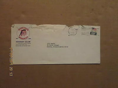 IHL Muskegon Mohawks Vintage Defunct Circa 1972 Dated Logo Business Envelope • $25