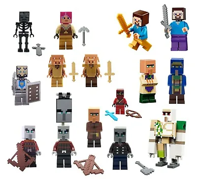 LEGO Minecraft Minifigures - 21164 21187 21160 21159 21168211672116521171 • $6.50