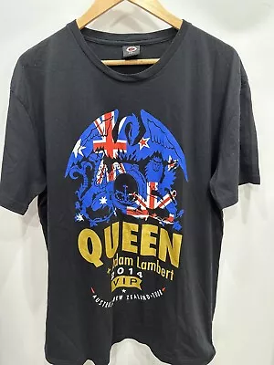 Queen + Adam Lambert 2014 Australia New Zealand Tour VIP T-shirt Size M • $26