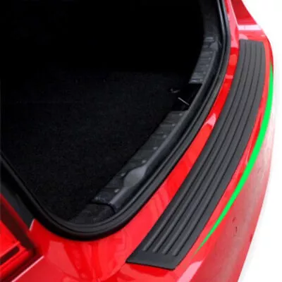 Rear Bumper Guard Rubber Protector Trim Cover Scuff Car Trunk Protectors 35.4  W • $12.32