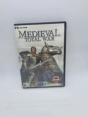 MEDIEVAL TOTAL WAR 1 - PC GAME - ORIGINAL & COMPLETE WITH MANUAL & TECH TREE Etc • £0.99