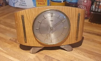 £7.99 • Buy Metamec Vintage Wooden Mantle Clock - Repairs / Project