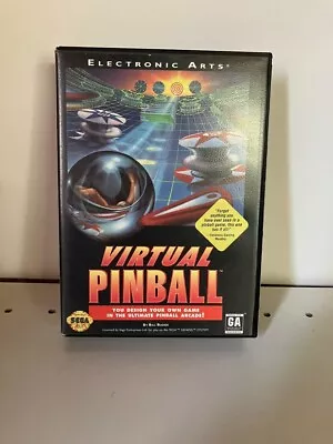 Virtual Pinball Sega Genesis 1993 - Tested And Cleaned • $11.58