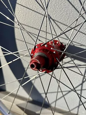 26 In Classic MTB Rear Wheel GT Hadley Hub 90s Mavic Rims • $300