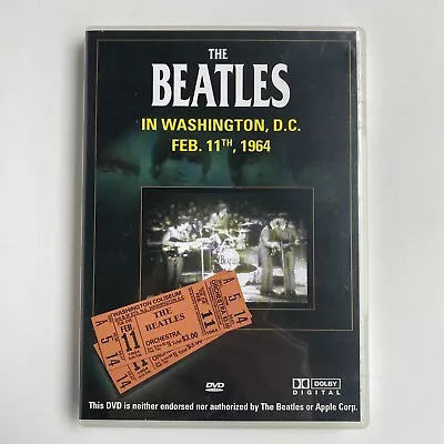 The Beatles In Washington D.C. Feb. 11th 1964 DVD Region Free NTSC VGC • $11.95