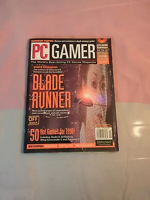 PC Gamer Magazine September 1997 Vol 4 No 9 PC Blade Runner Computer Mac VTG • $5.99