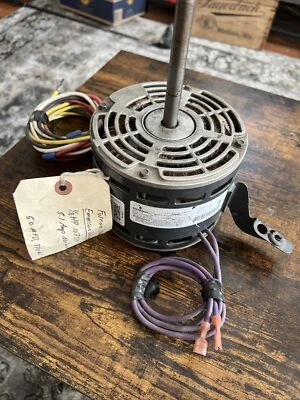 $80 • Buy EMERSON K55HXHFZ-8638 Furnace Blower Motor 1/3HP 115V 1075RPM 4SPD 1PH 60L2101