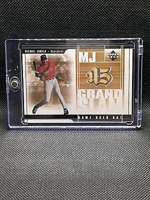 2001 Upper Deck MJ Minor League Grand Slam Michael Jordan Game Used Bat #MJ5 • $50