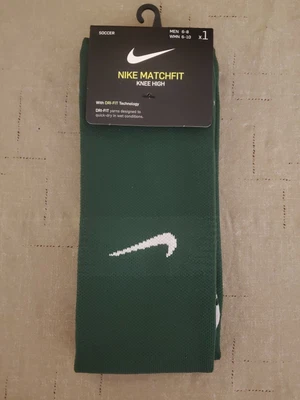 $13 • Buy NIKE MATCHFIT OVER-THE-CALF KNEE HIGH SOCCER SOCKS SX6836 Original MSRP $20