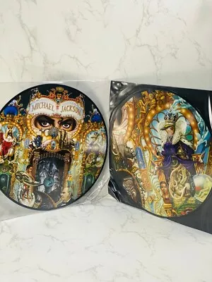 Michael Jackson Dangerous Picture Disc Vinyl Double 2 Lp Set Record • $49.99