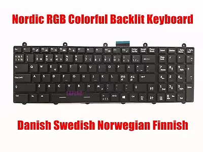 Nordic RGB Backlit Keyboard For MSI GE70 MS-1756 Serie/GE70 MS-1759 Serie • $130.16