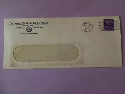 £7.21 • Buy U.S The Lapointe Machine Tool Company Broaching Mass 1938  Stamp Cover  R50659