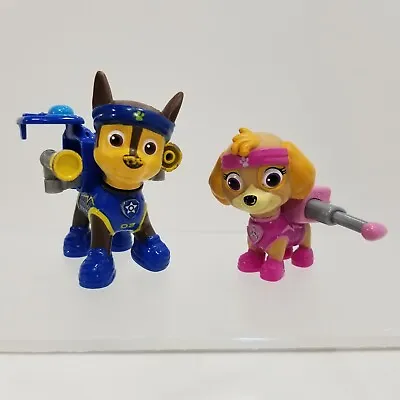 Spin Master: Paw Patrol All-Star Pups - Action Pack Figures - Chase & Skye • $13.99