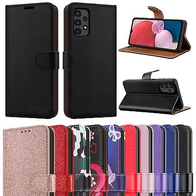 £4.25 • Buy For Samsung Galaxy A12 A33 A23 A13 4G Case Leather Wallet Flip Stand Phone Cover