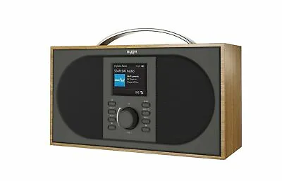 £34.99 • Buy Bush Wooden DAB FM Bluetooth Radio With LCD Display - Wood 8776659