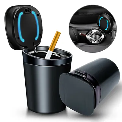 £5.47 • Buy Portable Car Ashtray Cigarette Lighter With Blue LED For Most Car Cup Holder