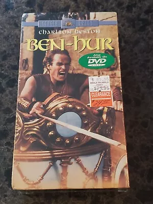 BRAND NEW Ben-Hur (VHS; 1998) Charlton Heston RARE Sealed OOP • $11.99