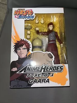 Bandai Anime Heroes Naruto Shippuden Gaara 6.5  Action Figure New • $25