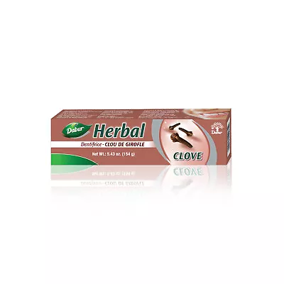 Dabur Herbal Toothpaste Clove 154g/5.43oz • $9.99