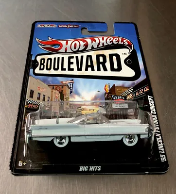 Hot Wheels ‘55 Lincoln Futura Concept White Tires  Paint Boulevard Series • $99.99