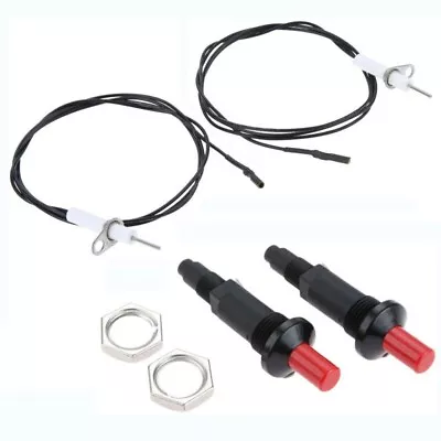 Reliable Spark Igniter Set For Gas Grill BBQ Stove With 2 Pack Igniters • $35.40