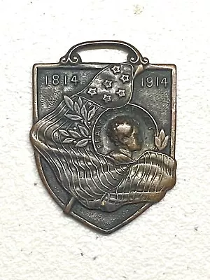 1914 Francis Scott Key Star Spangled Banner Centennial Commemorative Badge • $80