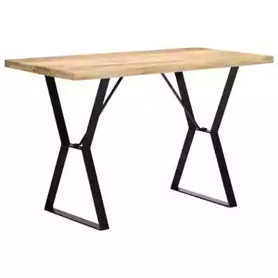 £206.93 • Buy Dining Table 120x60x76 Cm Solid Mango Wood VidaXL