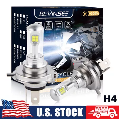 80W For Kawasaki KLR650 1987-2007 KLX250SF 2009-2010 LED Headlights Bulbs White • $15.99