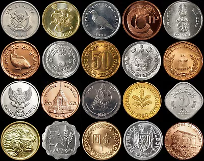 World Coins - All Uncirculated - All Only 99p - Buy 5 Get 1 Free • $1.23