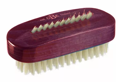 Kent Red Stained Wood Natural White Bristle Wooden NAIL BRUSH ART8S RED • £9.02