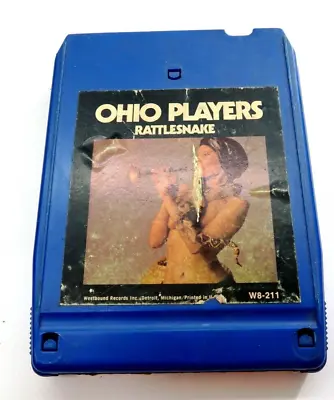 OHIO PLAYERS Rattlesnake 8 Track Tape 1975 Westbound Records W8-211 • $9.99