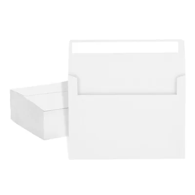 200 Pack A7 Envelopes For Invitations Wedding Announcement 5 1/4 X 7 ¼ White • $24.99