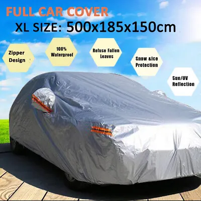 Car Cover Waterproof Outdoor UV Resistant For Mercedes-Benz E350 E500 E-Class • $34.49