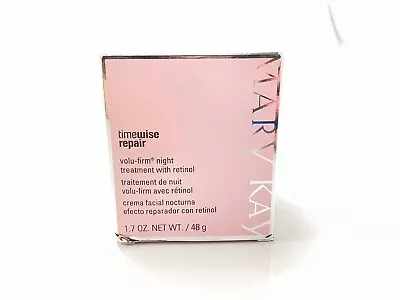 Mary Kay Timewise Repair Volu-Firm Night Treatment Cream W/ Retinol 1.7oz NIB 🌛 • $38.95