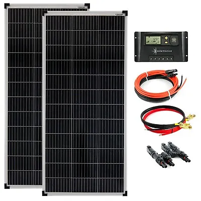 200Watt 12Volt Solar Set Solar System Stand-Alone Garden Camping Solar Module • £147.14