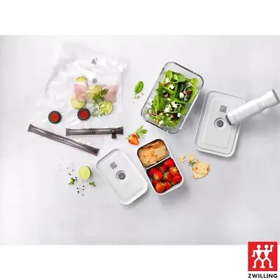 Zwilling 7 Piece Fresh & Save Vacuum Starter Set Clear • £45
