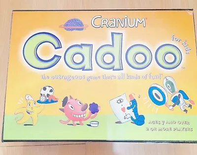 Cranium Cadoo Board Game For Kids - Cranium 2002 - Age 7+ Kids Fun Game Cranium • £4.95
