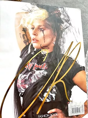 Signed Lady Gaga CK Magazine 2016 • £75