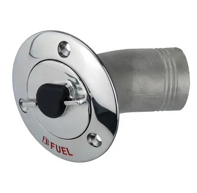 Filler 38mm Fuel 30 Degree  S/S Lockable - 1-1/2 Inch NPS • $96.48