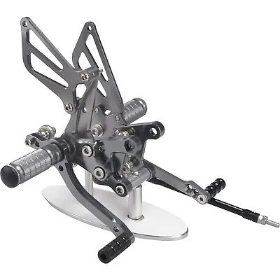 US Gray Rearsets Footpegs For Suzuki Gsxr 600/750 00-05 GSXR1000 01-04 SV650/S • $79.99